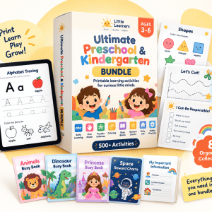 Ultimate Preschool Activity Bundle