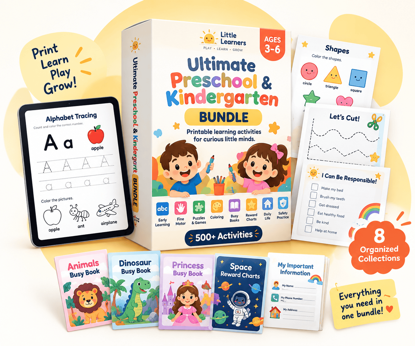 Ultimate Preschool & Kindergarten Bundle
