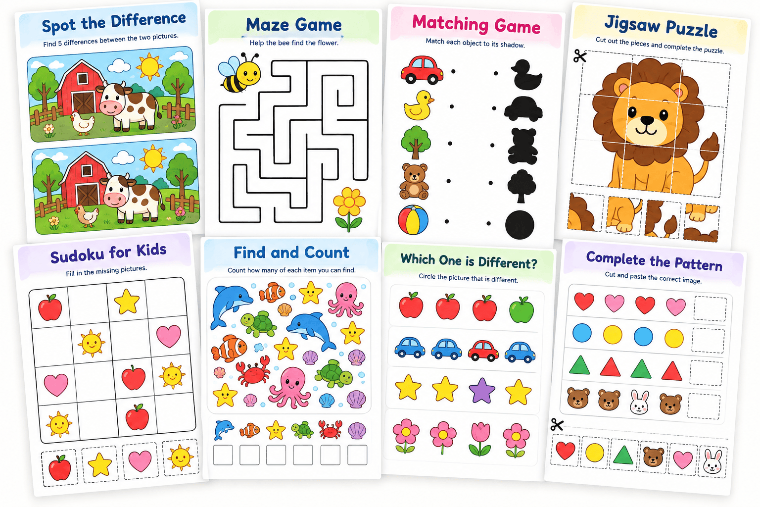 Puzzles and games
