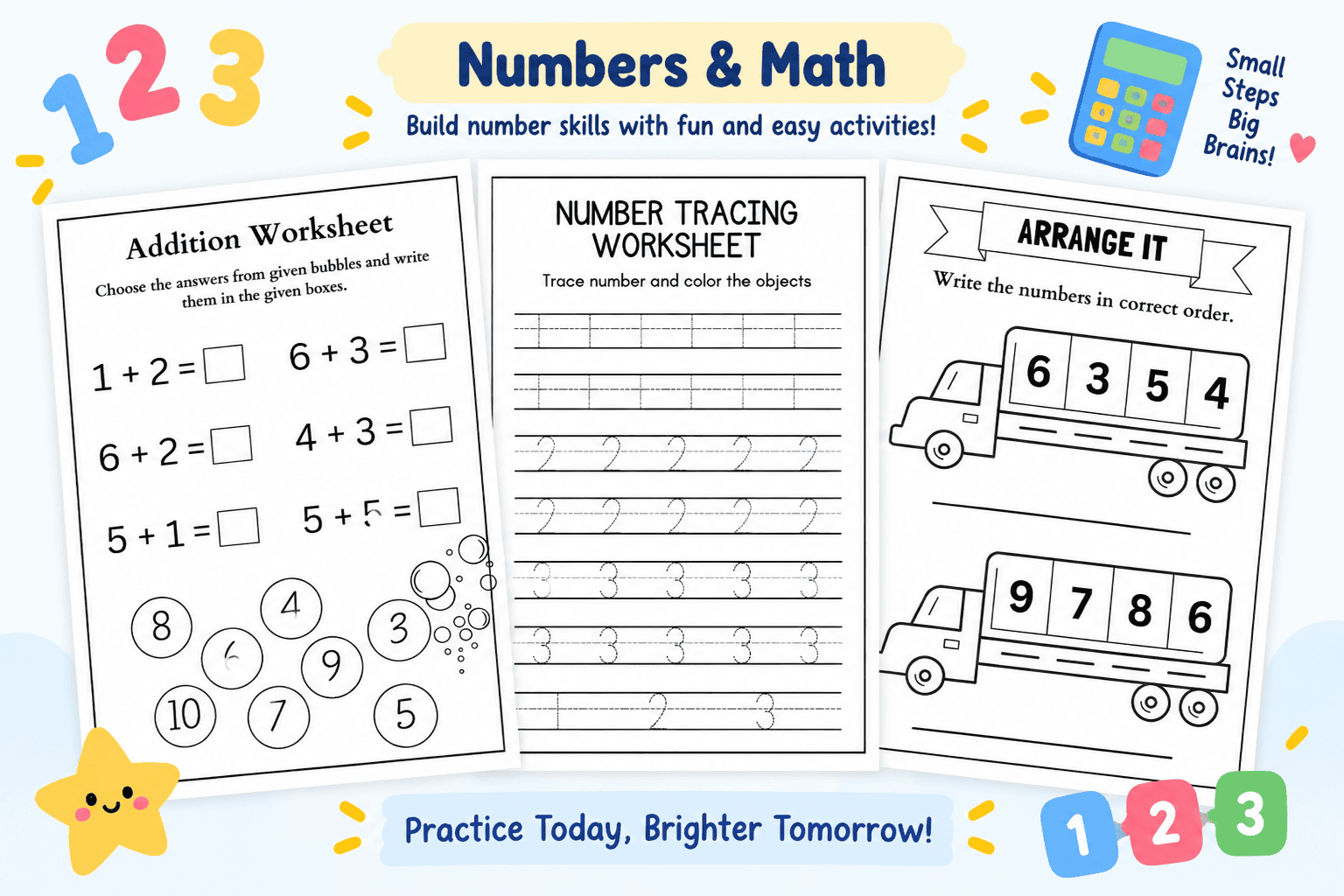 Numbers and early math activities