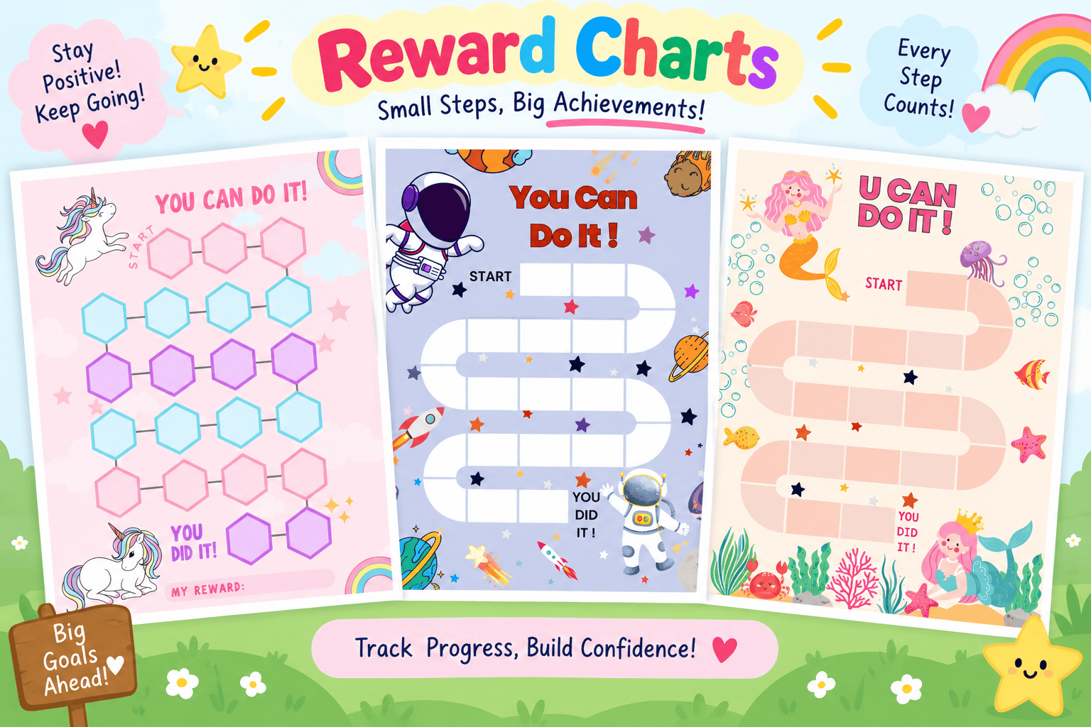 Kids reward charts