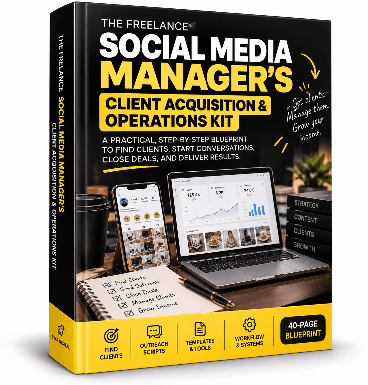 The Freelance Social Media Manager's Client Acquisition & Operations Kit
